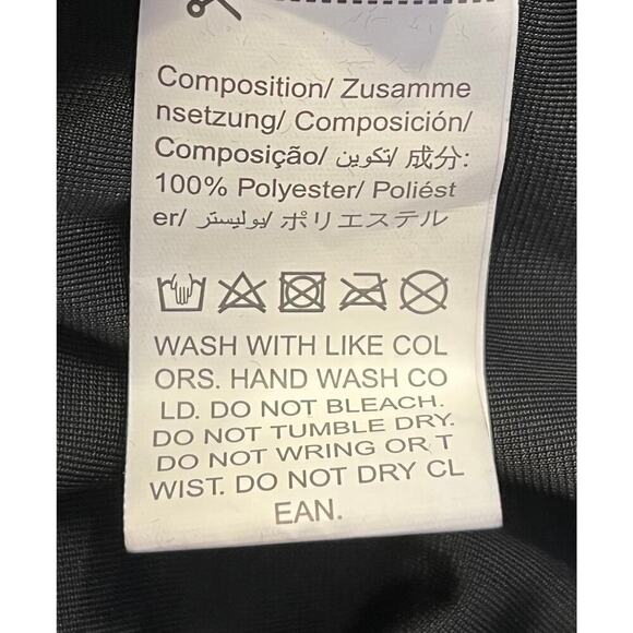 SHEIN Slayer Mini Dress Womens L Black Velvet V-Neck Fur Trimmed Spaghetti Strap - Picture 7 of 7